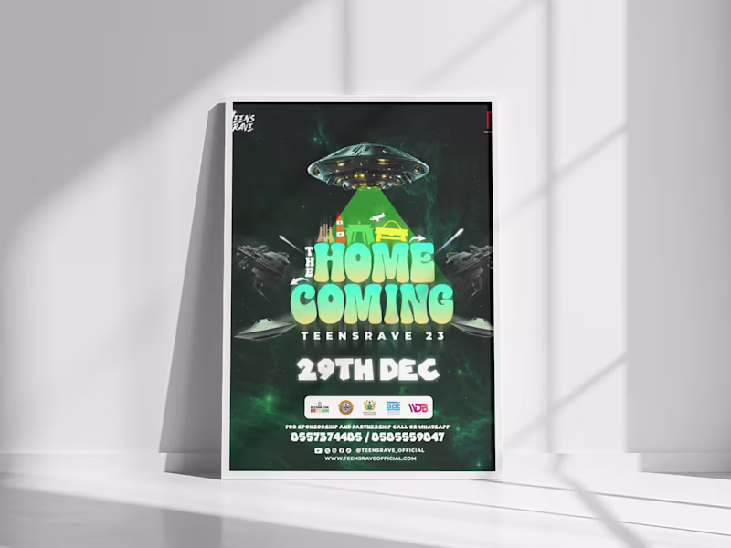 Cover image for Teens Rave - Flyer Design