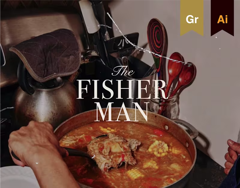 Cover image for The Fisher Man — Branding