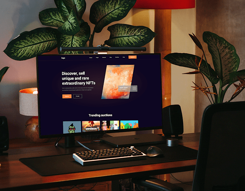 Cover image for Discover NFT Website Design | New Concept