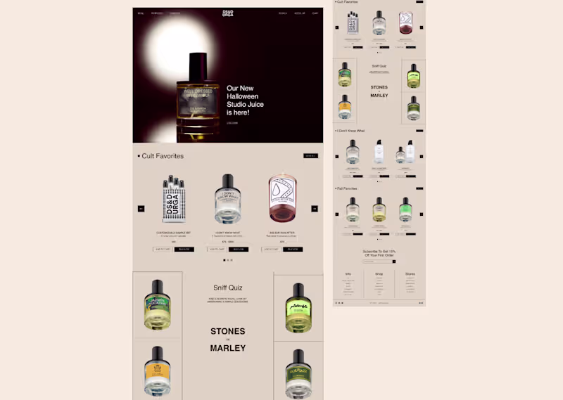 Cover image for Elegant. Minimal. Luxurious New landing page redesigned ✨
