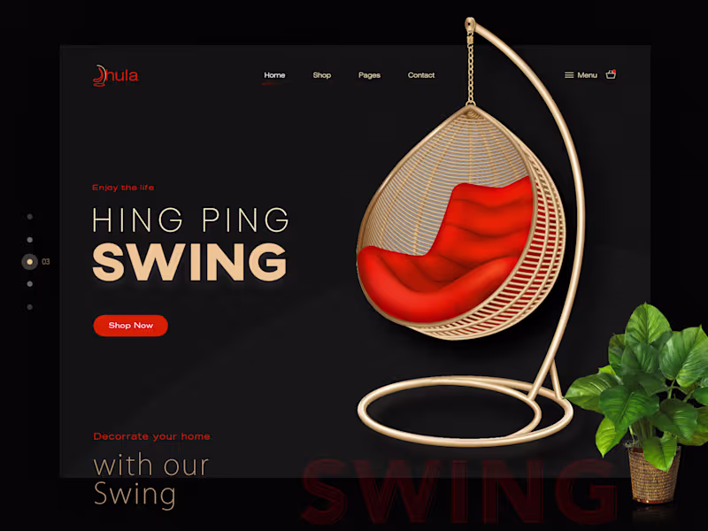 Cover image for Swing Banner Design | Jhula