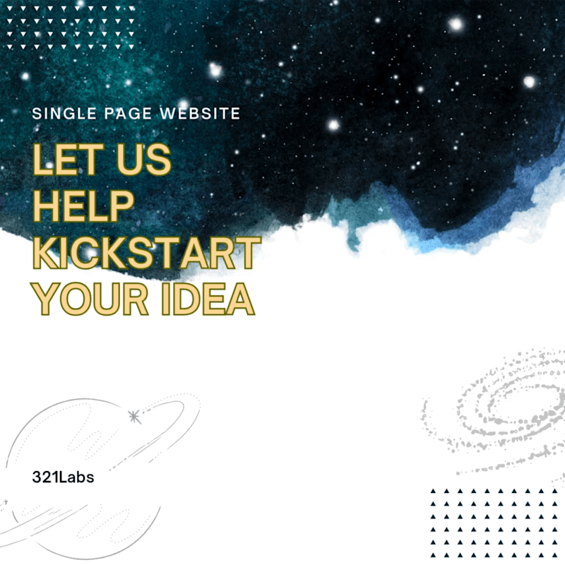 Cover image for Single page website 