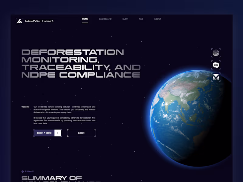 Cover image for Geometrack: Advanced NDPE Compliance Monitoring Platform