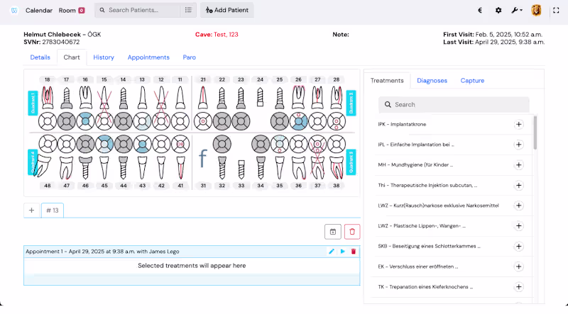 Cover image for Developed a multi-tenant SaaS web application for dental cli...