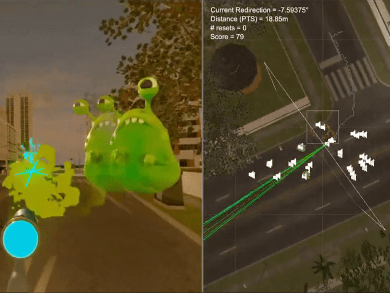 Cover image for Dynamic Foveated Rendering for Redirected Walking in VR | Patent