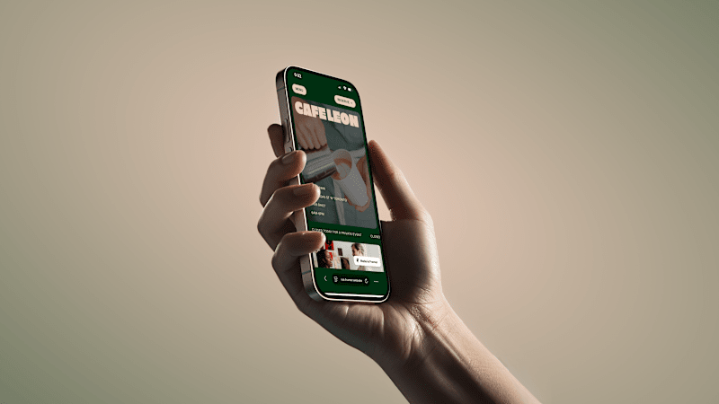 Cover image for Local Business Website – Framer Build (Café Leon)