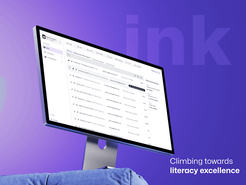 Cover image for Inkstair: AI-Powered CRM for Modern Publishing