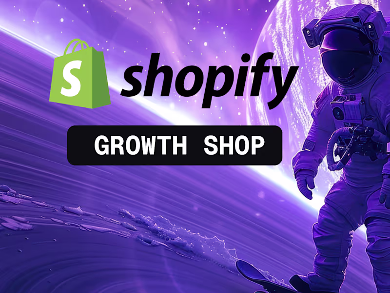 Cover image for Growth Shop — Shopify Build with CMS & Marketing Tools