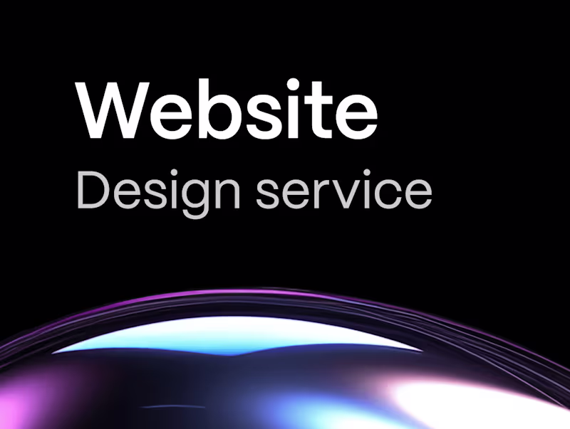 Cover image for Website Design