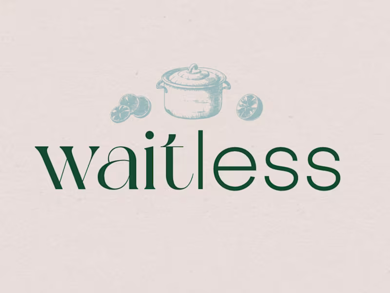 Cover image for Waitless App · Concept and Pitch Deck Design