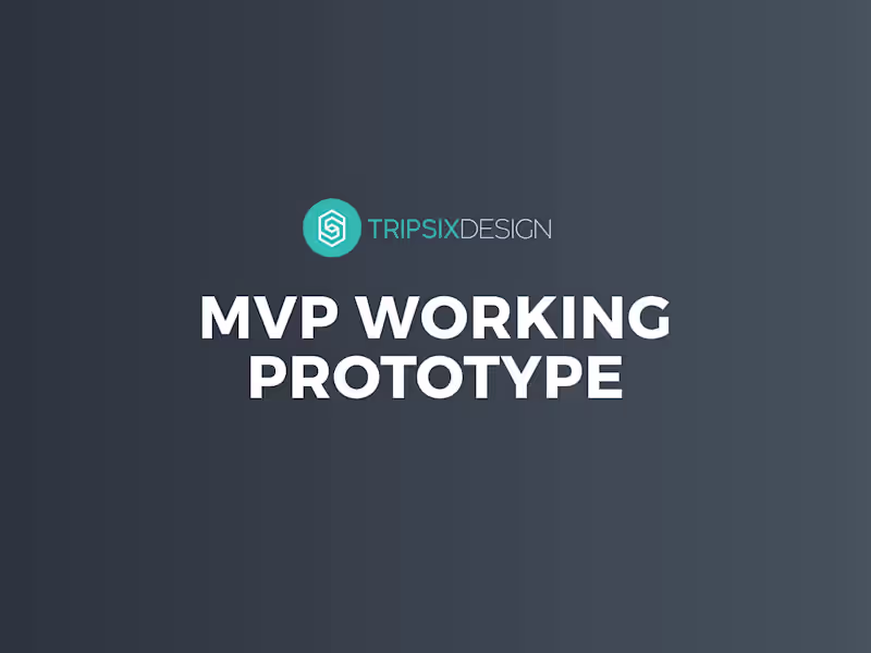 Cover image for MVP Website/App prototype - Get an interactive prototype ready!