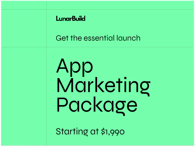 Cover image for Mobile app marketing package