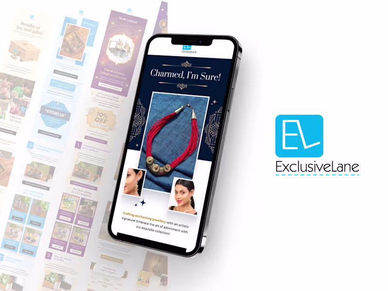 Cover image for E-commerce Email Campaign Design for