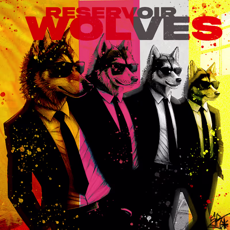 Cover image for Tarantino inspired piece and some of my personal brand art f...