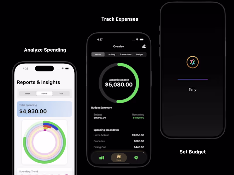 Cover image for Tally – Clarity in Every Transaction