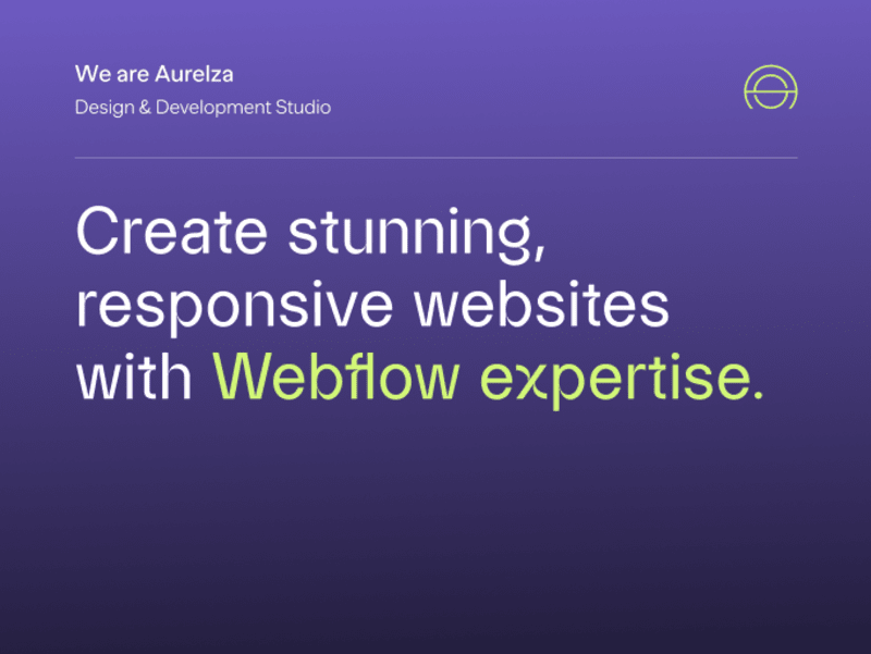 Cover image for Pixel-Perfect, Responsive Webflow Website