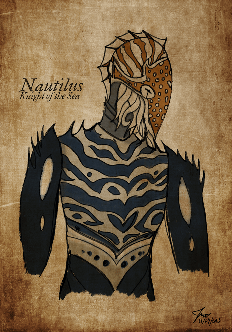 Cover image for Nautilus The Knight of the Seas on Behance