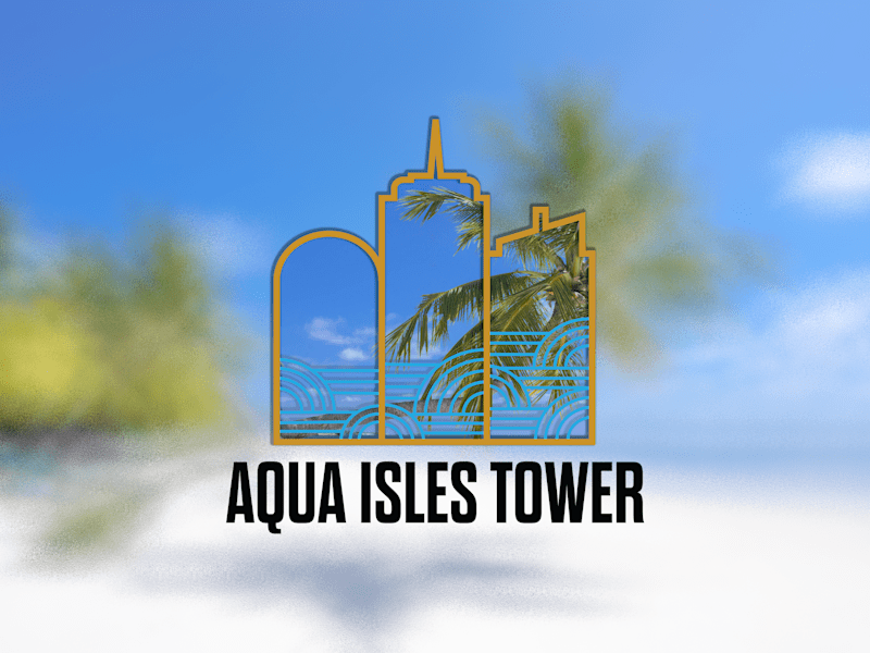 Cover image for Aqua Isles Tower | Logo Design