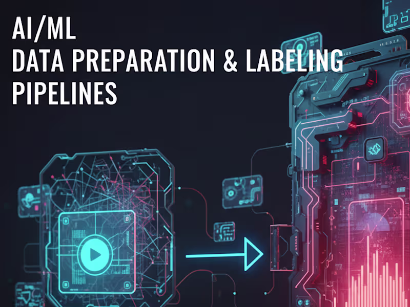 Cover image for AI/ML Data Preparation & Labeling Pipelines