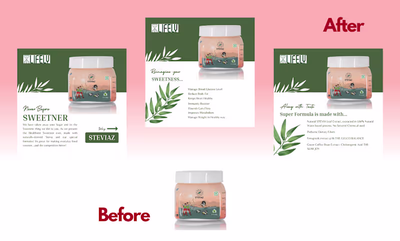 Cover image for Created a concept pitch for a superfood brand take a glimpse...