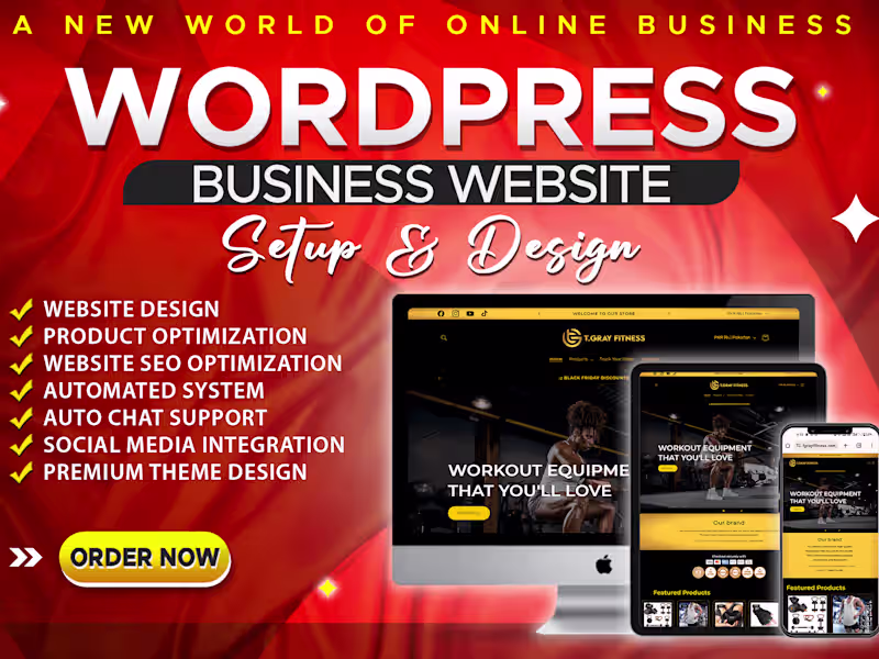Cover image for WordPress Website Development