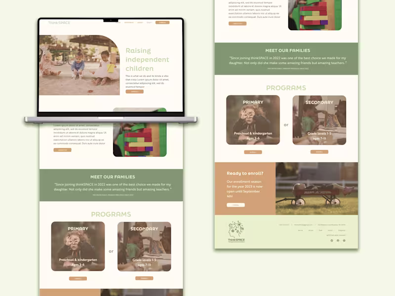 Cover image for 5-Page Website and Design
