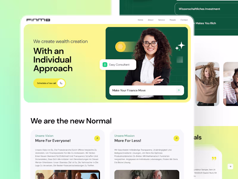 Cover image for Website UI Design