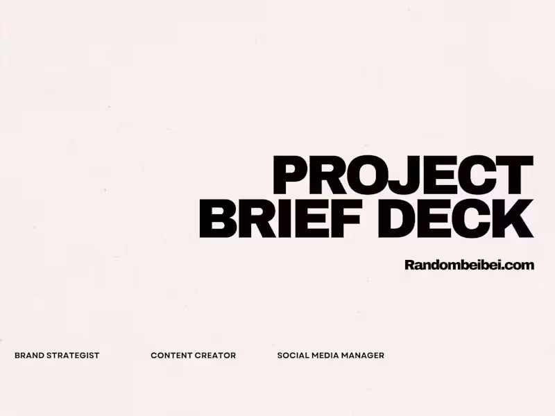 Cover image for Brand Strategist + Social Media Manager