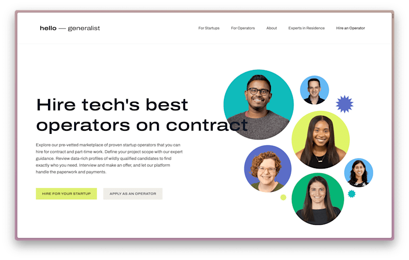 Cover image for Hello Generalist job marketplace — Webflow Design & Build