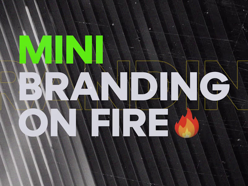 Cover image for Mini Brand Identity Design.