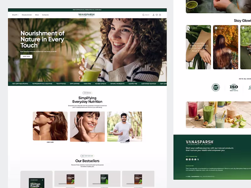 Cover image for 🌿 New Project Drop! 🌿 Just launched a fresh, vibrant websi...