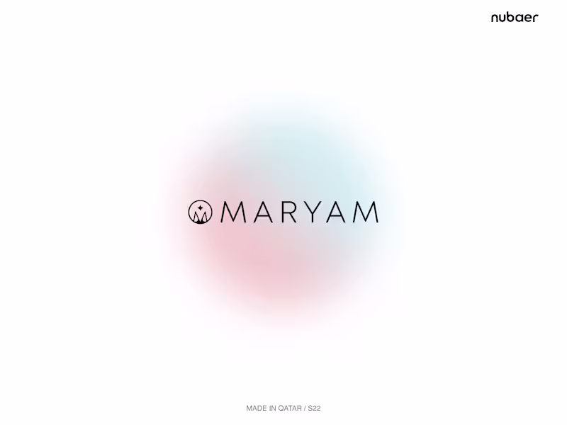 Cover image for MARYAM - visual identity