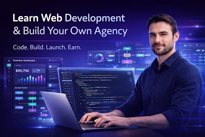 Cover image for Web Coding Mentorship & Agency Development Program