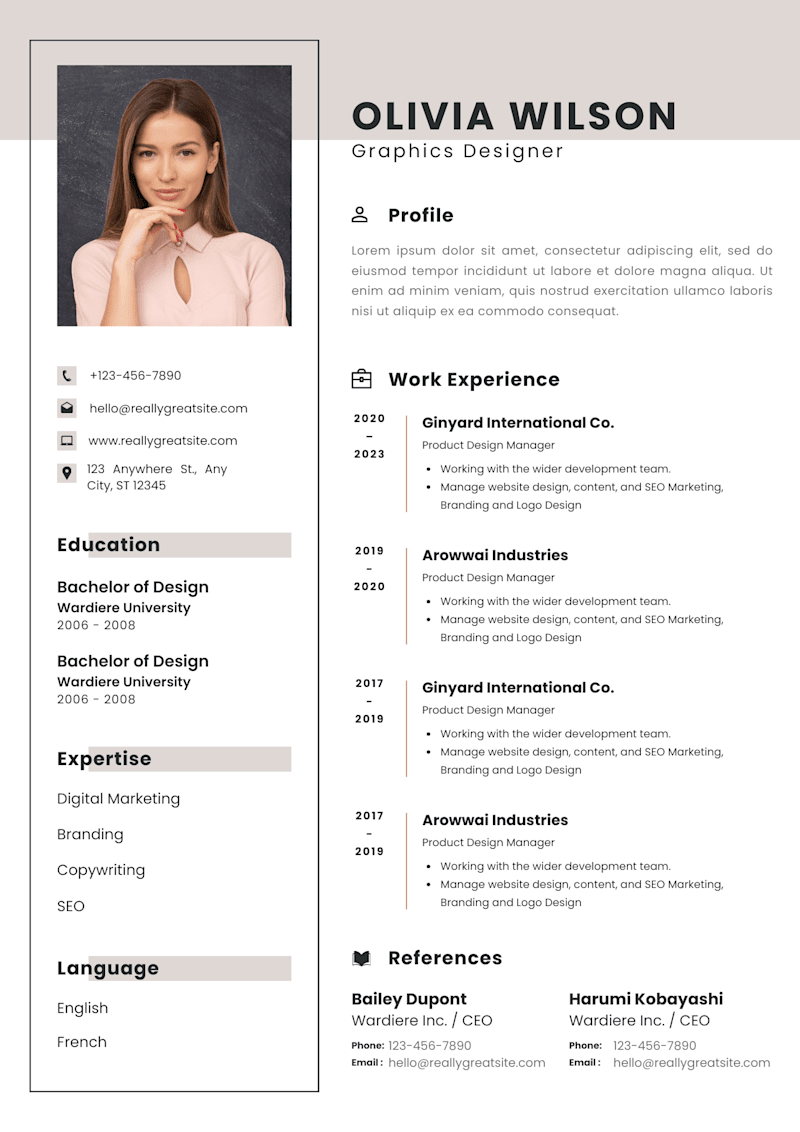 Cover image for Resume