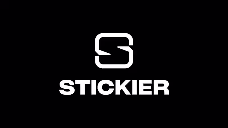 Cover image for Logo Design for Stickier.com