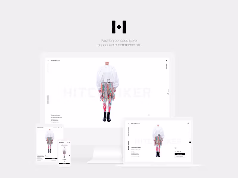 Cover image for Hitchhiker | Multi-brand Fashion eCommerce Website on Shopify