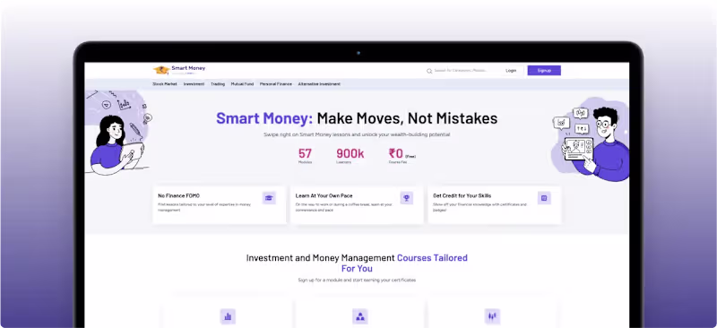 Cover image for Smart Money: Turning Knowledge into Investors for Angel One - A…