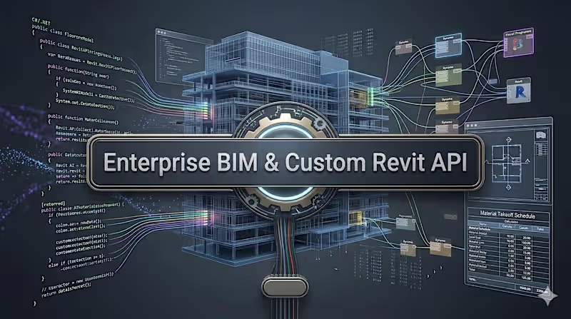 Cover image for Enterprise BIM Architecture & Custom Revit Automation