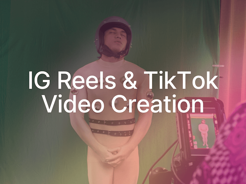 Cover image for Instagram Reels & TikTok Video Creation