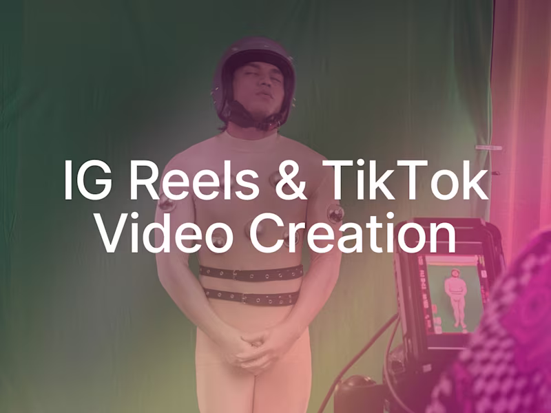 Cover image for Instagram Reels & TikTok Video Creation
