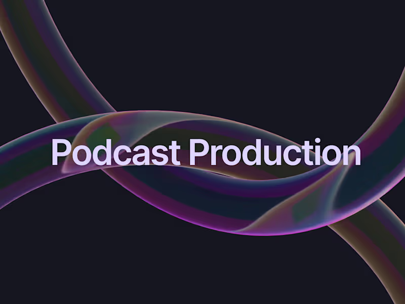 Cover image for End to End Podcast Production