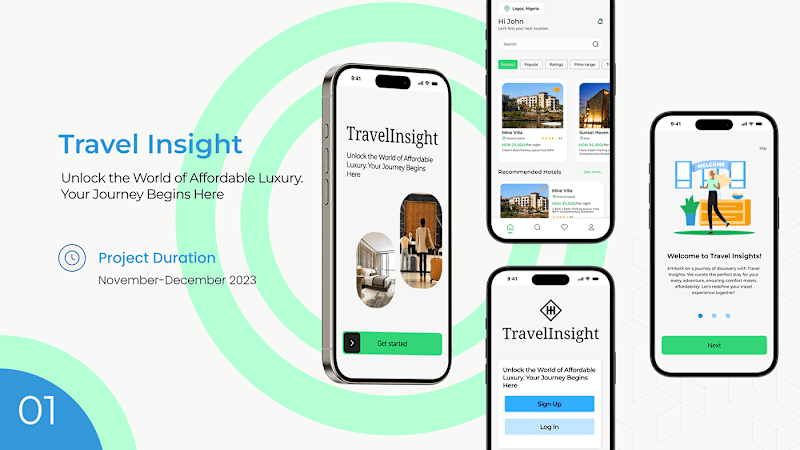 Cover image for Travel Insight-Hotel Booking App :: Behance