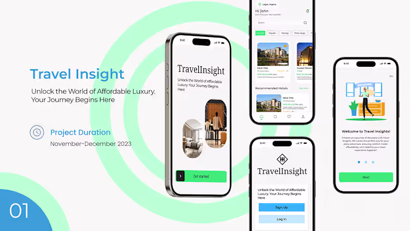 Cover image for Travel Insight-Hotel Booking App :: Behance