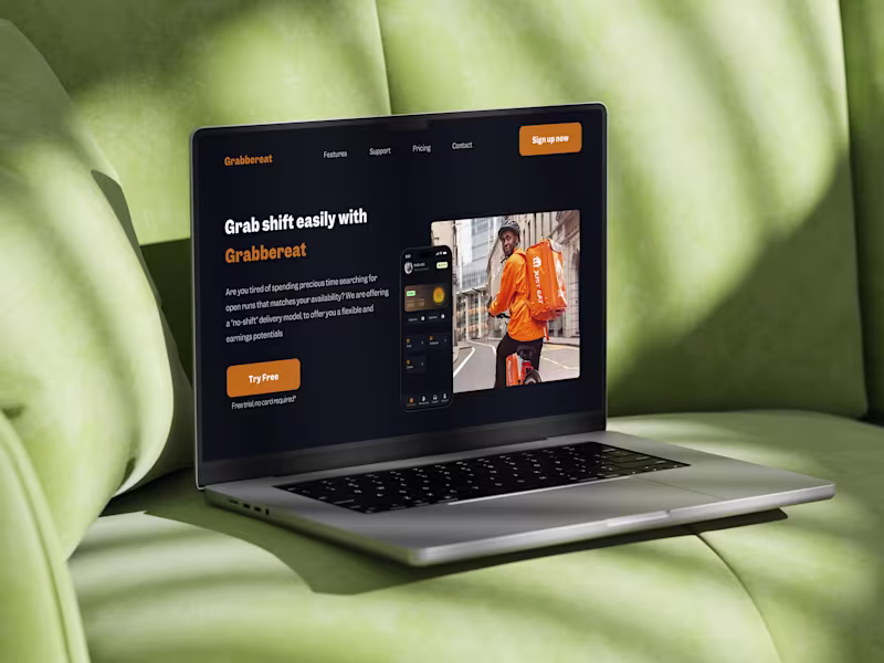 Cover image for Figma Landing Page Design