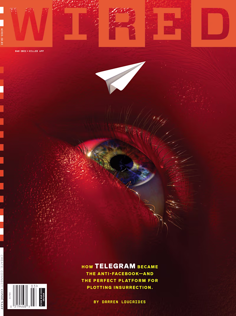 Cover image for WIRED - How Telegram Became the Anti-Facebook