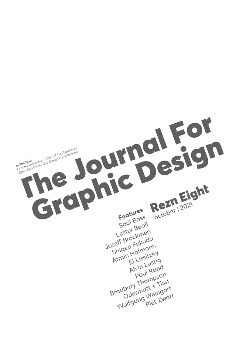 Cover image for typography layout on Behance