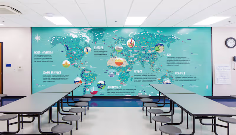 Cover image for CACCS - Cafeteria World Map 