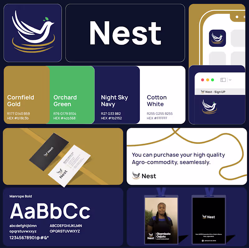 Cover image for Full Brand Identity | Logo Design  + Stationery + Brand Guide