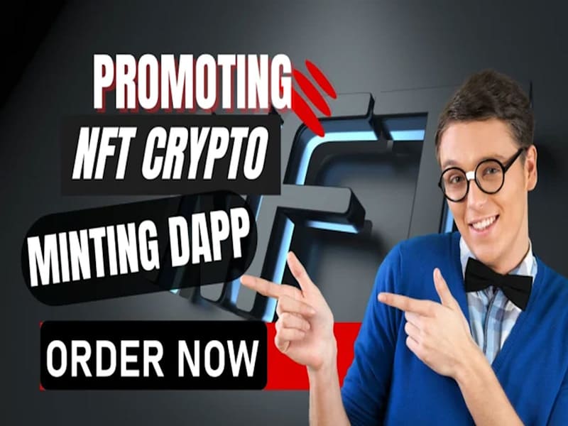 Cover image for  Promote NFT crypto minting dapp, and setup campaign to audience