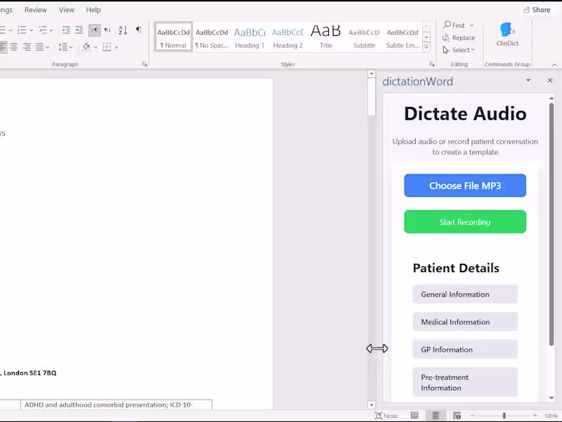 Cover image for Word Add-in Project